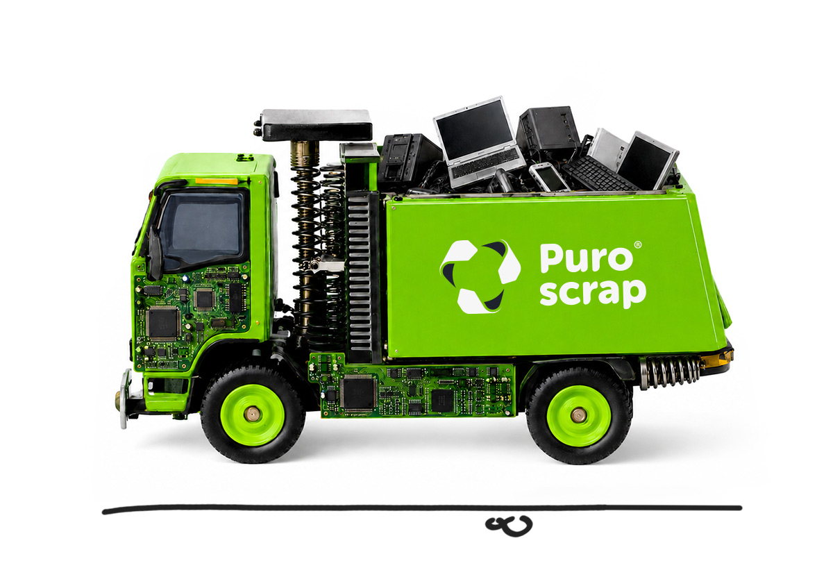 Retiro de scrap eléctrico y electrónico para empresas con certificado de trazabilidad y destrucción